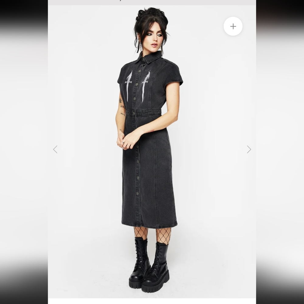 Disturbia Kilgharrah Midi Dress